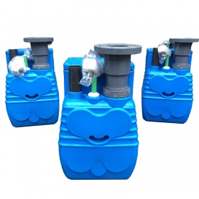 全自动带切割PE污水提升器地下室别墅厕所小型污水提升器PE